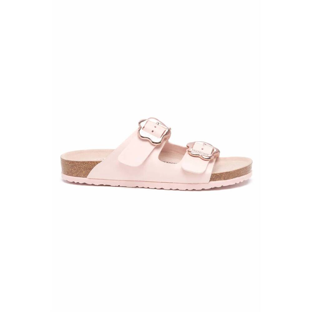 NEW BIRKENSTOCK girl's arizona flower sandals in rose